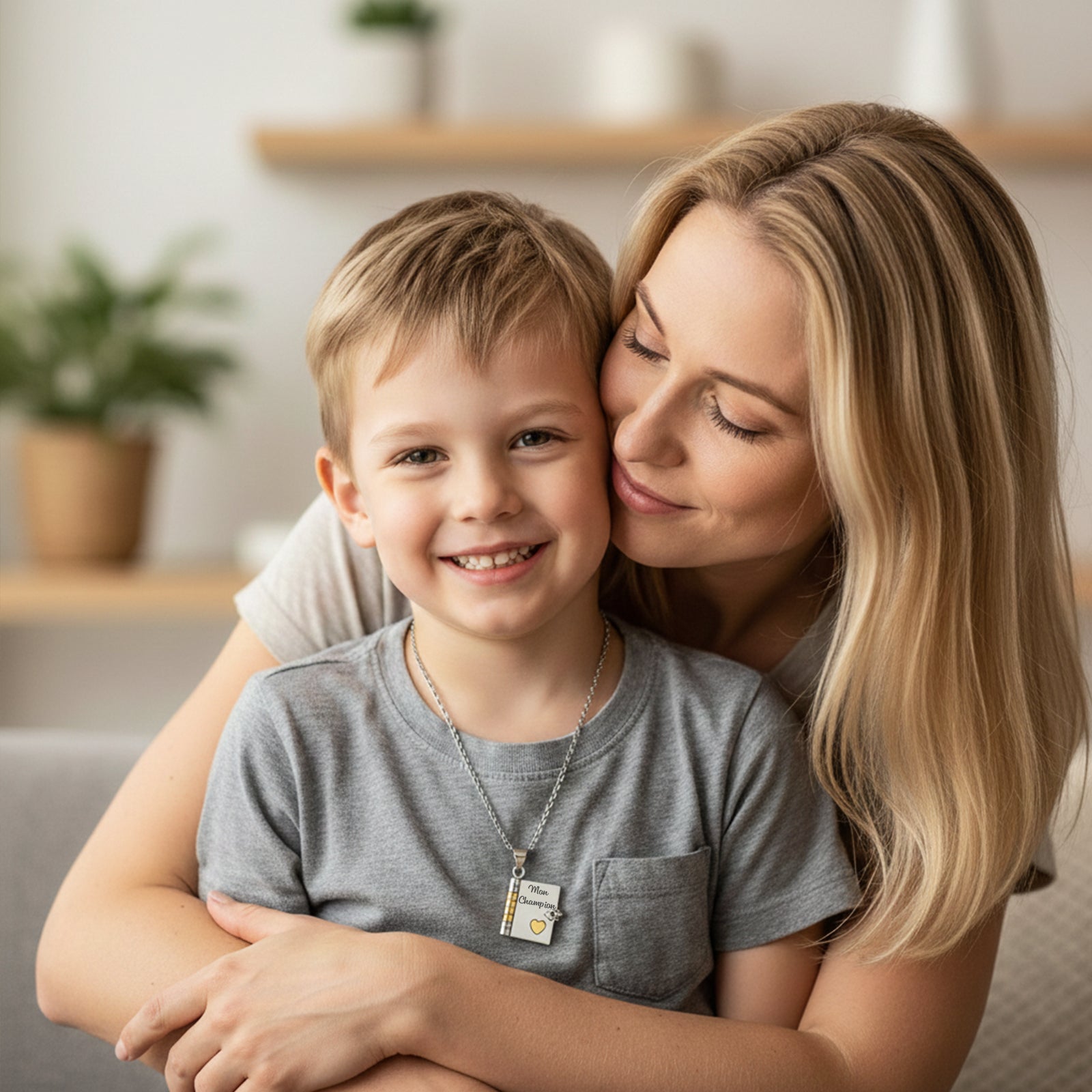 Mon Champion à Jamais – Collier pour Fils